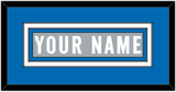 Detroit Nameplate - Alternate Gray (2017-2023) - Double Mat 3