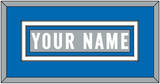 Detroit Nameplate - Alternate Gray (2017-2023) - Double Mat 3