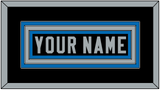 Detroit Nameplate - Alternate Black - Triple Mat 3