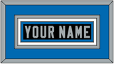 Detroit Nameplate - Alternate Black - Triple Mat 4
