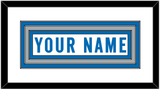 Detroit Nameplate - Road White (2017-2023) - Triple Mat 1