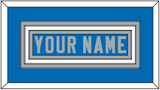 Detroit Nameplate - Alternate/Heritage Blue - Triple Mat 1