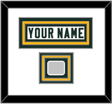 Green Bay Nameplate & Super Bowl Jersey Patch - Road White - Triple Mat 1