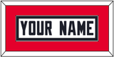 Houston Nameplate - Road White - Single Mat 3