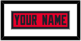 Houston Nameplate - Alternate Red - Single Mat 1