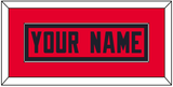 Houston Nameplate - Alternate Red - Single Mat 2
