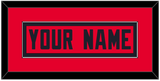 Houston Nameplate - Alternate Red - Single Mat 2