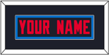 Houston Nameplate - Alternate Blue - Single Mat 2