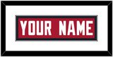 Houston Nameplate - Alternate Red (2003-2023) - Single Mat 1