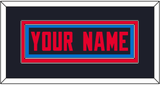 Houston Nameplate - Alternate Blue - Double Mat 2