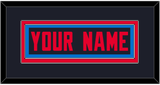 Houston Nameplate - Alternate Blue - Double Mat 2