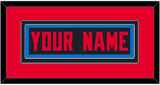 Houston Nameplate - Alternate Blue - Double Mat 3