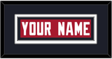 Houston Nameplate - Alternate Red (2003-2023) - Double Mat 3