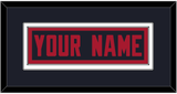 Houston Nameplate - Alternate Blue (2017-2023) - Double Mat 2
