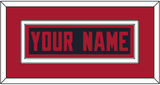 Houston Nameplate - Alternate Blue (2017-2023) - Double Mat 3
