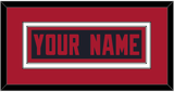 Houston Nameplate - Alternate Blue (2017-2023) - Double Mat 3