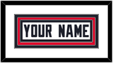 Houston Nameplate - Road White - Triple Mat 2