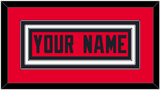 Houston Nameplate - Alternate Red - Triple Mat 1