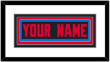 Houston Nameplate - Alternate Blue - Triple Mat 1