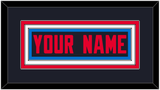 Houston Nameplate - Alternate Blue - Triple Mat 2