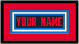 Houston Nameplate - Alternate Blue - Triple Mat 4