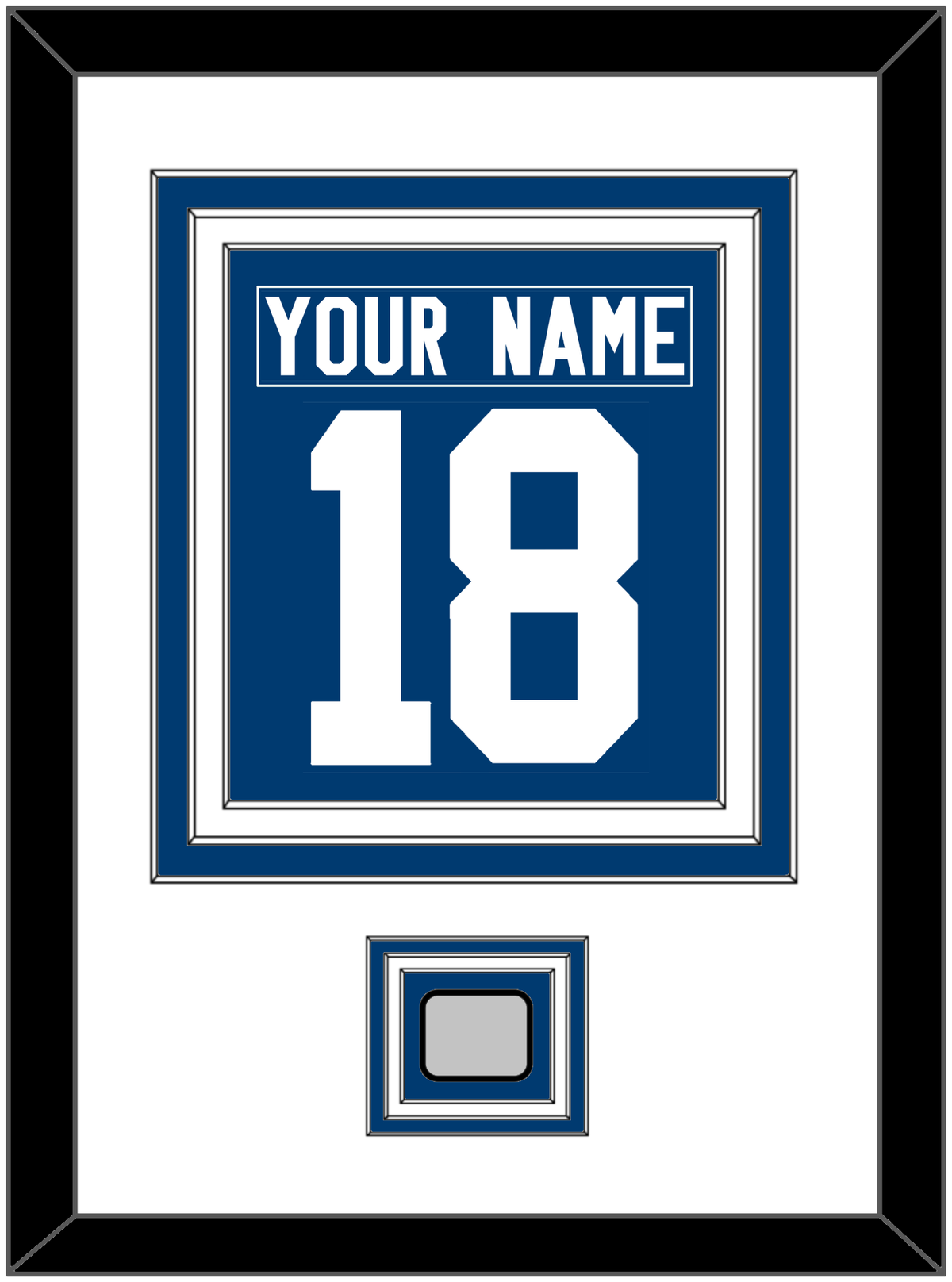 Indianapolis Legacy Nameplate & Full-Size Number - Combined