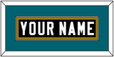 Jacksonville Nameplate - Alternate Black - Single Mat 3