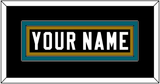 Jacksonville Nameplate - Alternate Black - Double Mat 2