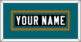 Jacksonville Nameplate - Alternate Black - Double Mat 3