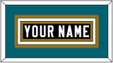 Jacksonville Nameplate - Alternate Black - Triple Mat 3