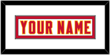Kansas City Nameplate - Road White - Single Mat 1