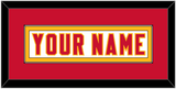 Kansas City Nameplate - Road White - Single Mat 2