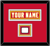 Kansas City Nameplate & Jersey Logo Patch - Home Red - Triple Mat 2