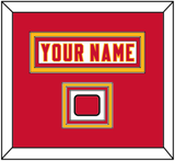 Kansas City Nameplate & Jersey Logo Patch - Road White - Triple Mat 2
