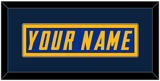 Los Angeles Nameplate - Alternate Royal Blue (2020-2023) - Single Mat 3