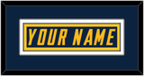 Los Angeles Nameplate - Alternate Navy Blue - Double Mat 3