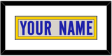 Los Angeles Nameplate - Alternate Bone - Single Mat 1