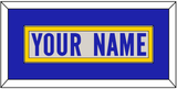 Los Angeles Nameplate - Alternate Bone - Single Mat 2