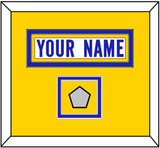 Los Angeles Nameplate & Super Bowl LVI Jersey Patch - Road White - Double Mat 4