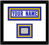 Los Angeles Nameplate & 2X Super Bowl Champions Patch - Road White - Triple Mat 1