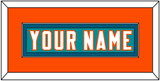 Miami Nameplate - Aqua Jersey - Single Mat 4