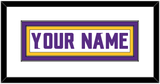 Minnesota Nameplate - Road White - Double Mat 1