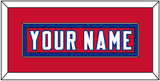 New England Nameplate - Alternate Red - Single Mat 2