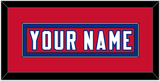 New England Nameplate - Alternate Red - Single Mat 2