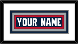 New England Nameplate - Home Blue - Triple Mat 1
