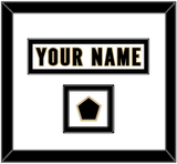 New Orleans Nameplate & Jersey Logo Patch - Road White - Double Mat 2