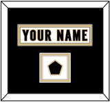New Orleans Nameplate & Jersey Logo Patch - Road White - Double Mat 3