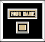 New Orleans Nameplate & Jersey Logo Patch - Home Black - Triple Mat 2