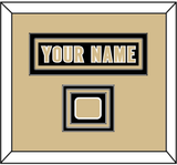 New Orleans Nameplate & Jersey Logo Patch - Home Black - Triple Mat 3