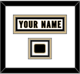 New Orleans Nameplate & Jersey Logo Patch - Road White - Triple Mat 1